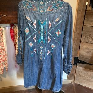 Stetson denim dress/duster